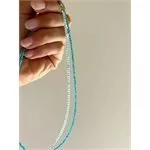 girocollo Clelia - Apatite Blu