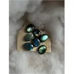 palm stone in Labradorite arcobaleno