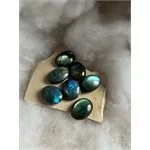 palm stone in Labradorite arcobaleno