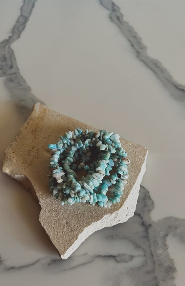 bracciale chips in Larimar