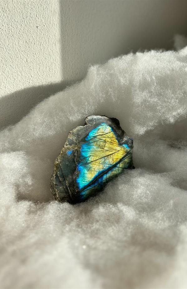 Lastra in Labradorite arcobaleno