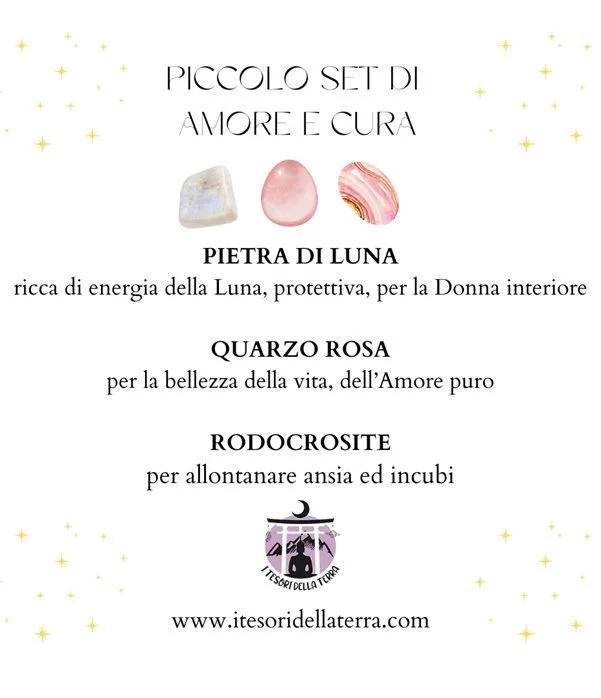 piccolo set di amore e cura